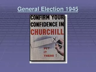 General Election 1945