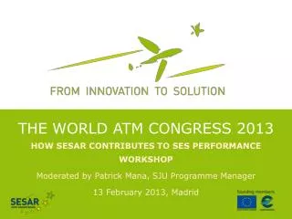 THE WORLD ATM Congress 2013