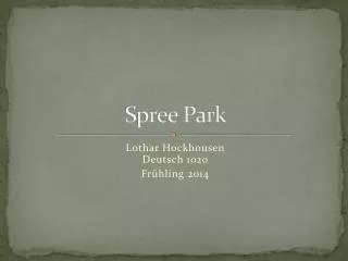 Spree Park