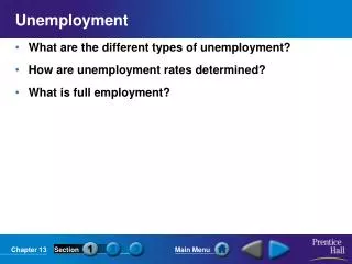 Unemployment