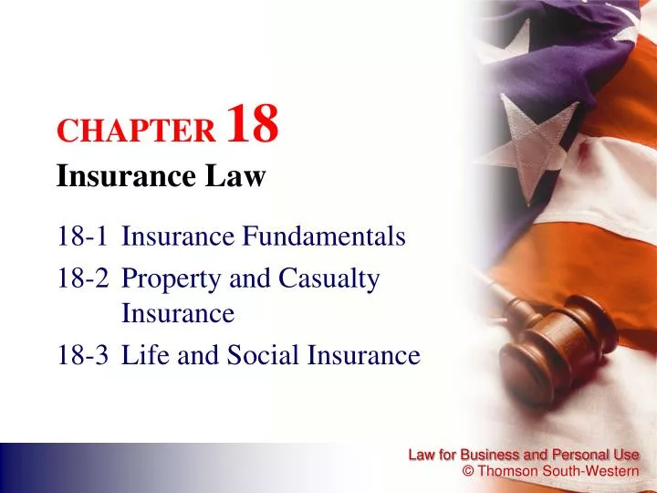 chapter 18 insurance law