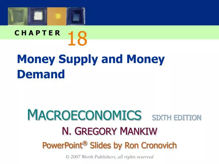 money supply and money demand