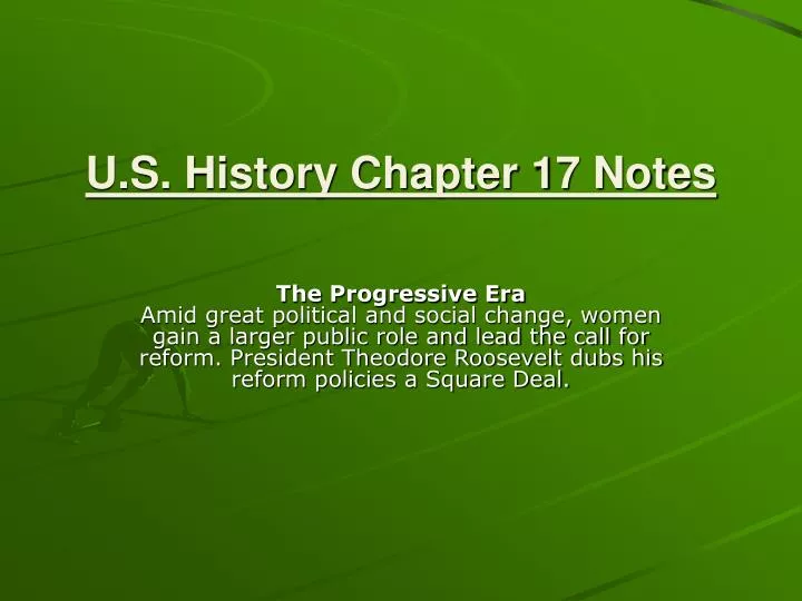 u s history chapter 17 notes