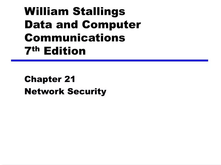 william stallings data and computer communications 7 th edition