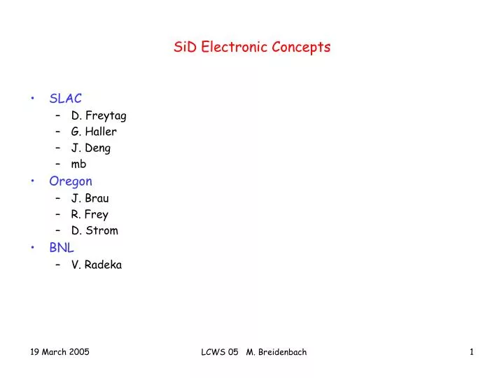 sid electronic concepts
