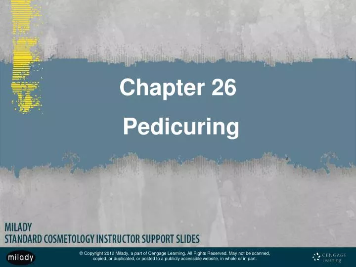 chapter 26 pedicuring