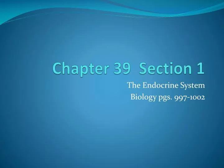 chapter 39 section 1