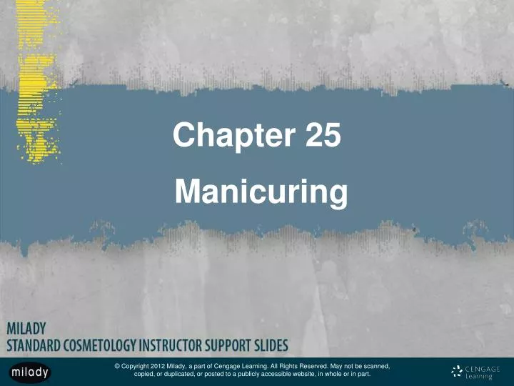 chapter 25 manicuring