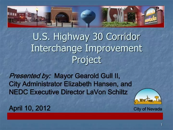 u s highway 30 corridor interchange improvement project