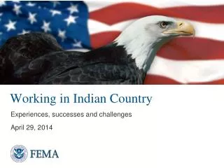 Working in Indian Country