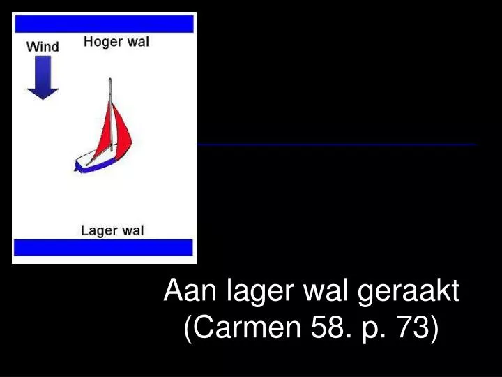 aan lager wal geraakt carmen 58 p 73