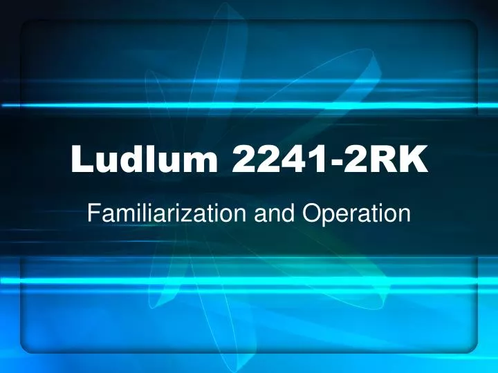 ludlum 2241 2rk