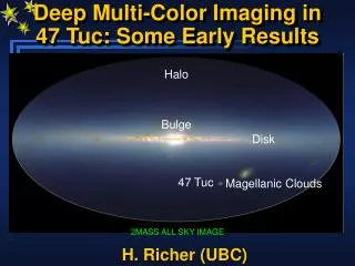 Deep Multi-Color Imaging in 47 Tuc: Some Early Results