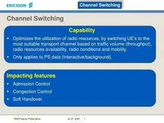 Channel Switching
