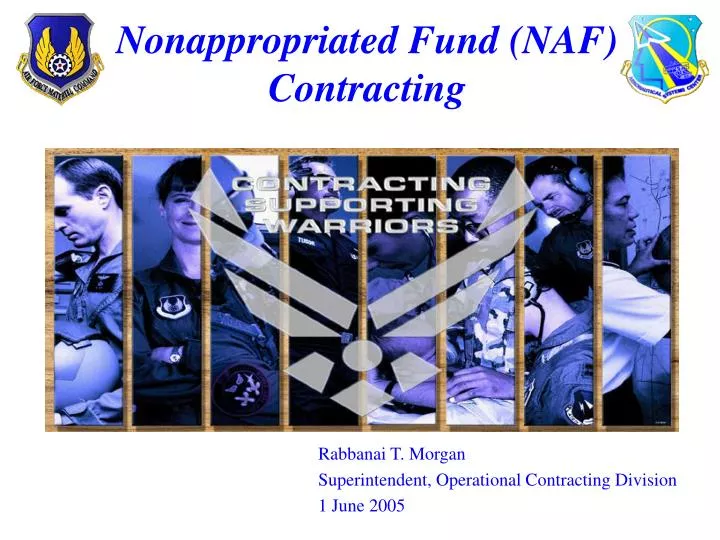 nonappropriated fund naf contracting