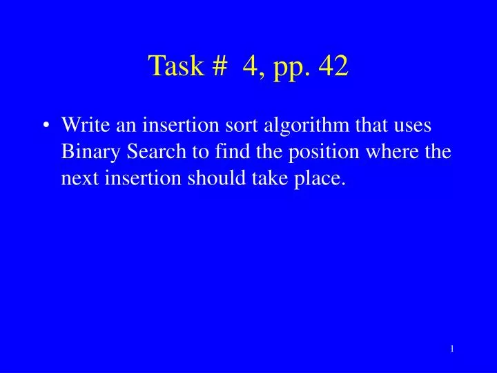 task 4 pp 42