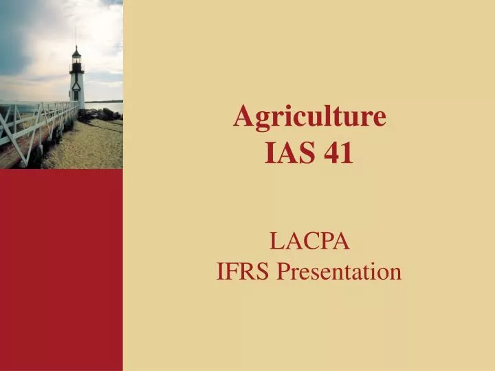 agriculture ias 41