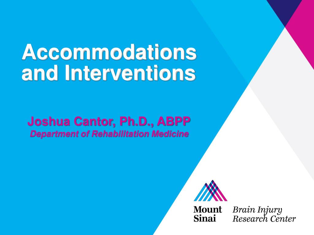 PPT - Accommodations and Interventions PowerPoint Presentation, free ...