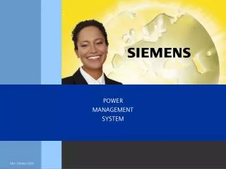 POWER MANAGEMENT SYSTEM