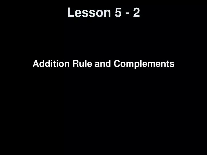lesson 5 2
