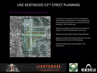 LINC KENTWOOD 52 nd STREET PLANNING