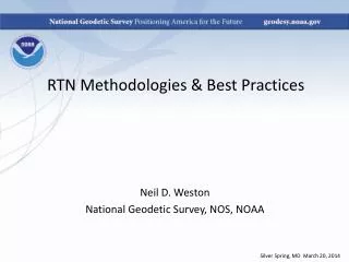 RTN Methodologies &amp; Best Practices