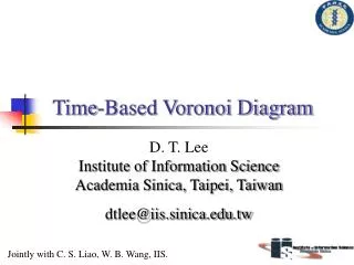 Time-Based Voronoi Diagram