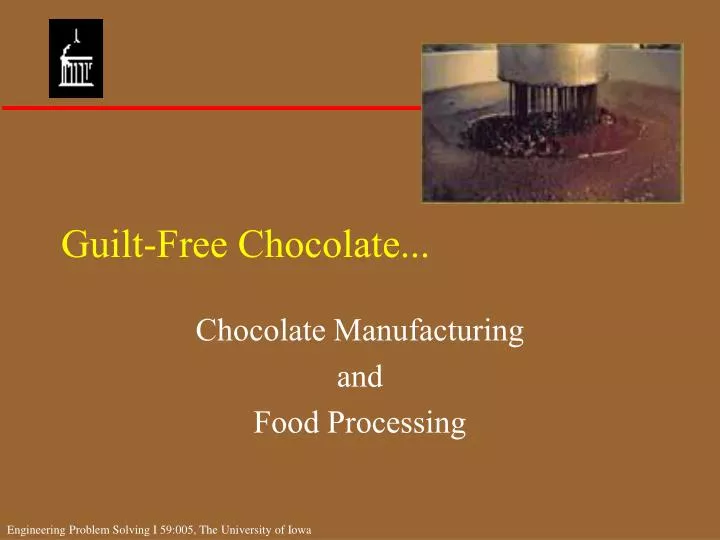 guilt free chocolate