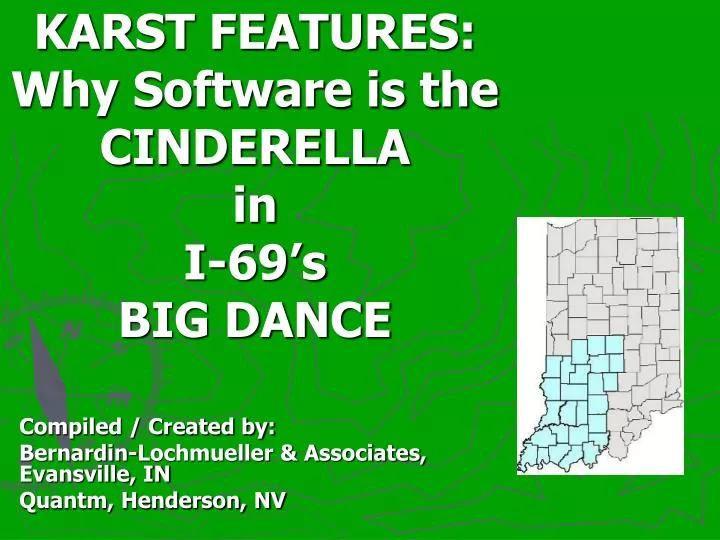 karst features why software is the cinderella in i 69 s big dance