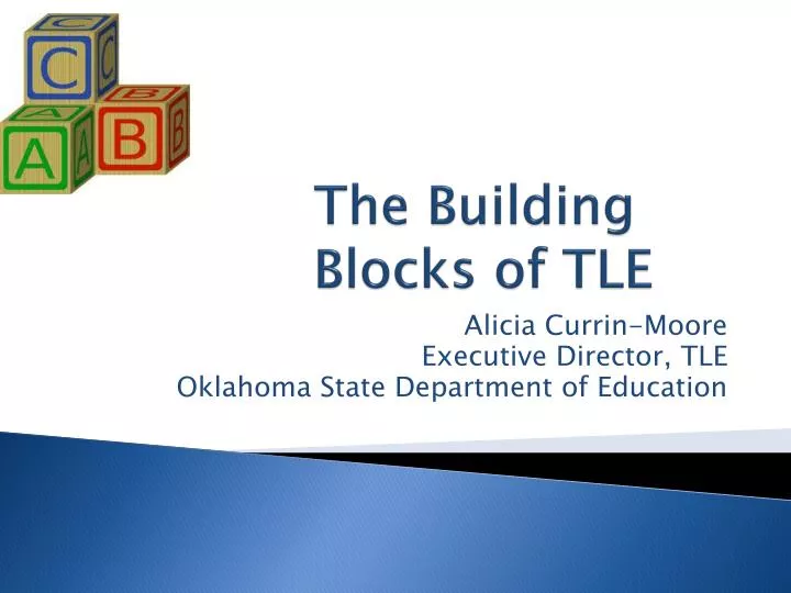the building blocks of tle