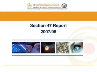 Section 47 Report 2007/08