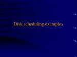 Disk Scheduling Strategies: FCFS, Scan, and SSTF Example Analysis - slide 1