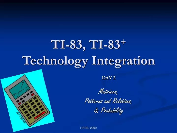 ti 83 ti 83 technology integration