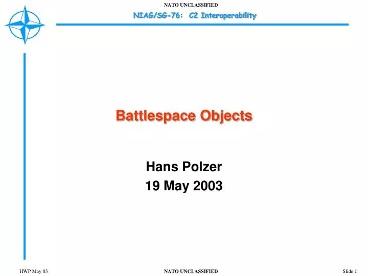 battlespace objects
