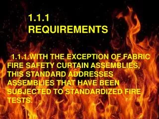 1.1.1 REQUIREMENTS