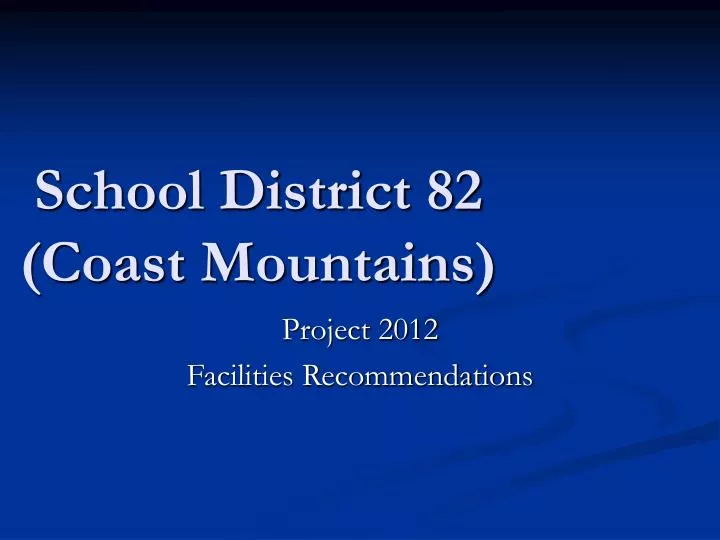 school district 82 coast mountains