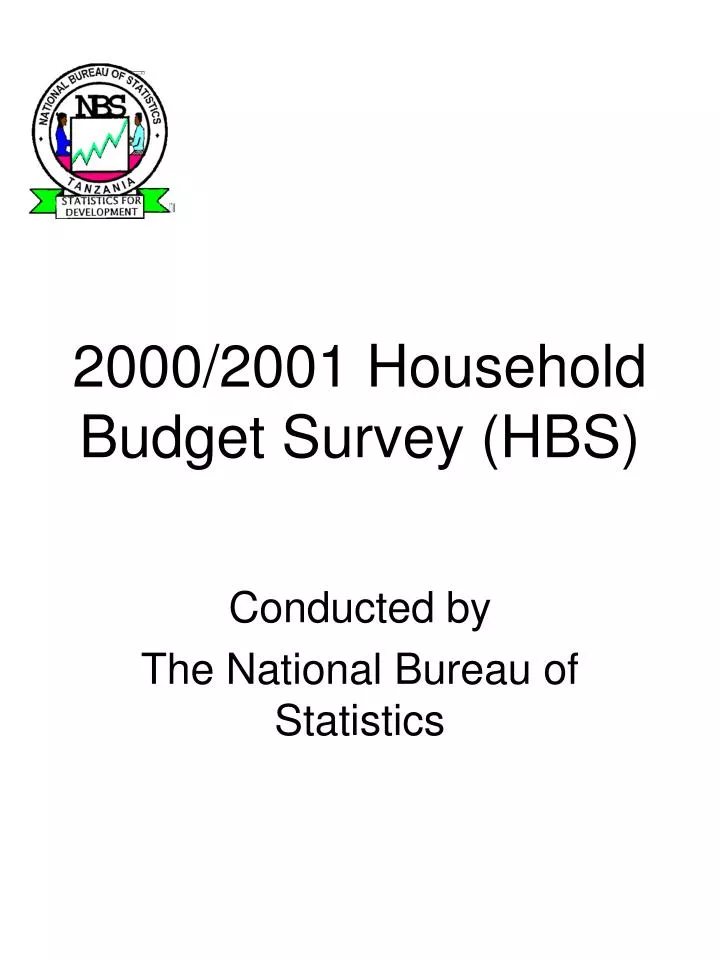 2000 2001 household budget survey hbs
