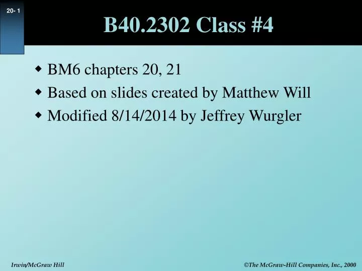 b40 2302 class 4