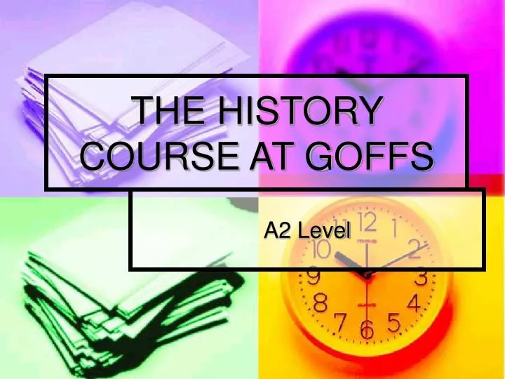 the history course at goffs