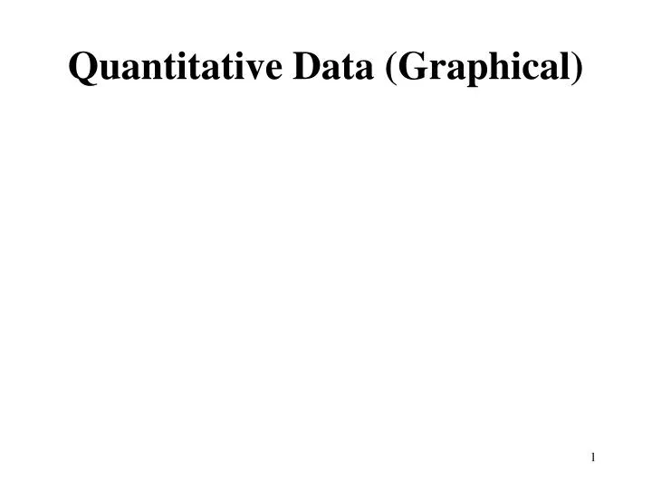 quantitative data graphical