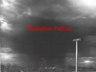 Radiation Fallout