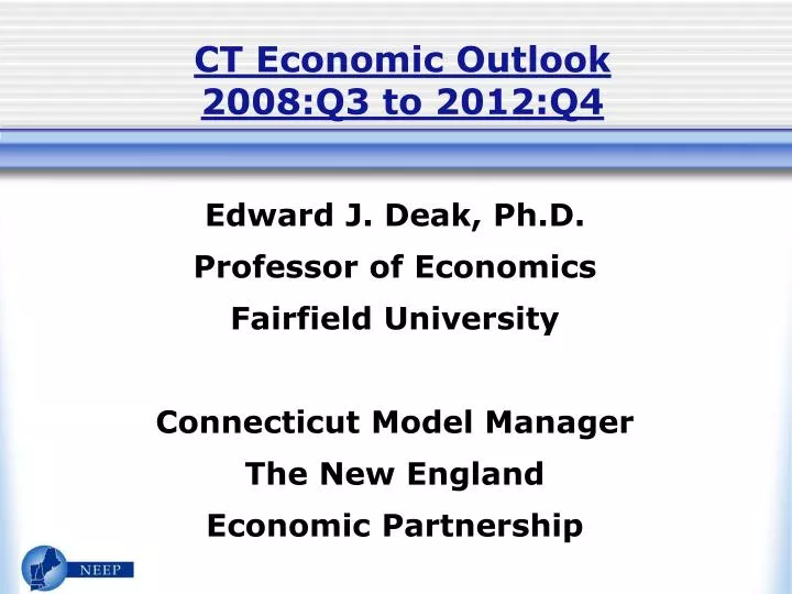 ct economic outlook 2008 q3 to 2012 q4