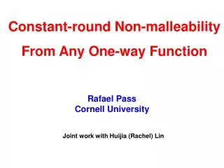 Rafael Pass Cornell University