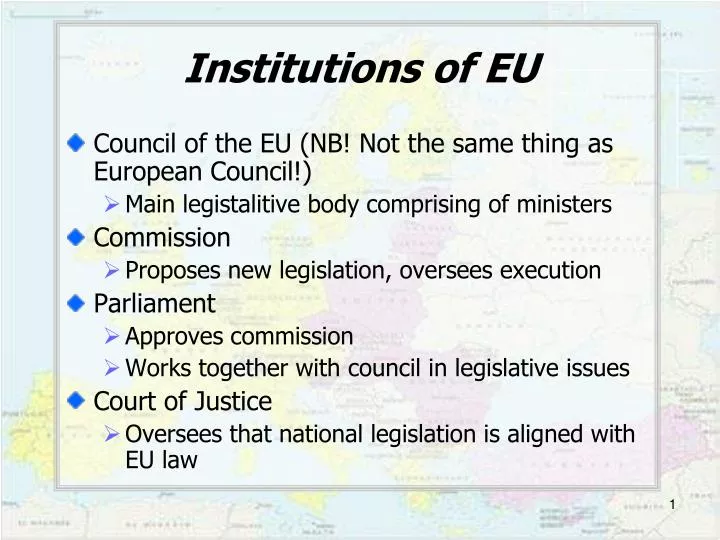 institutions of eu