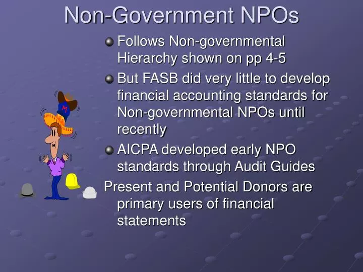 non government npos