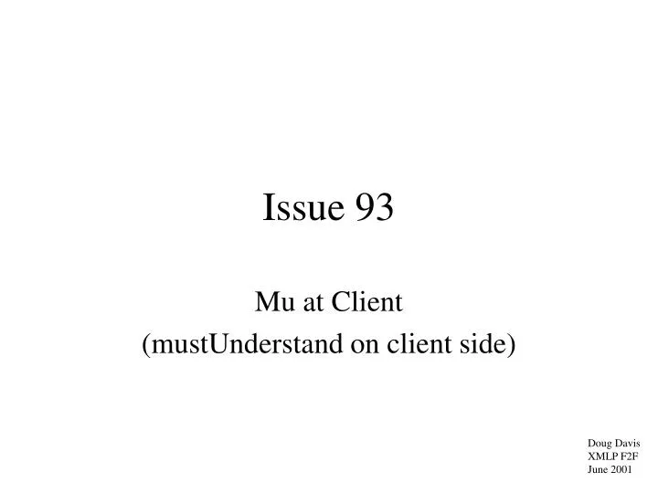 issue 93