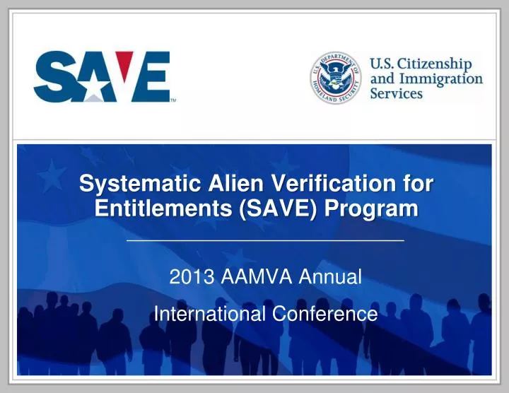 systematic alien verification for entitlements save program