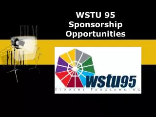 WSTU 95 Sponsorship Opportunities