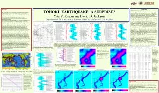 Abstract We consider three issues related to the 2011 Tohoku mega-earthquake: