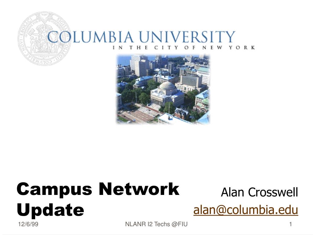 PPT - Campus Network Update PowerPoint Presentation, free download - ID ...